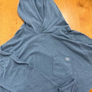 Men's Blue Hoodie Sweater